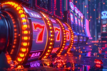 Machine à sous lumineuse Betplays Canada : les sept chanceux